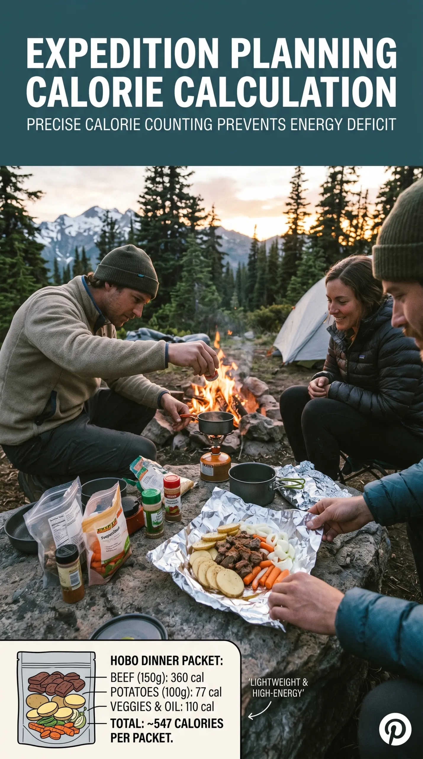 Hobo Dinner Foil Packets ground beef potatoes carrots onions