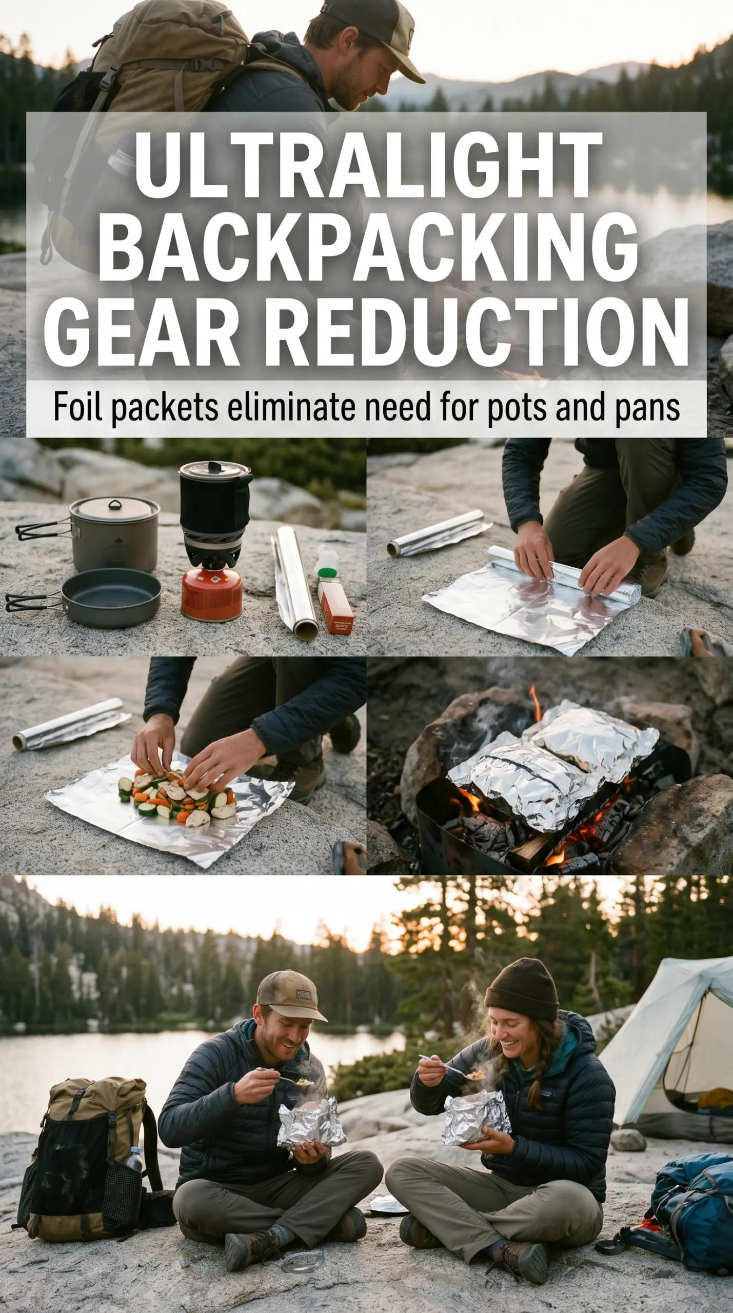Hobo Foil Packets steaming potatoes beef vegetables