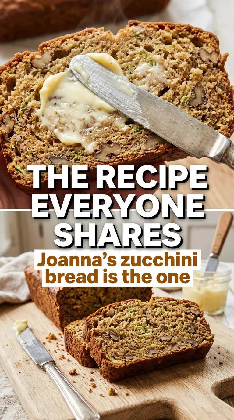 Joanna Gaines zucchini bread moist golden