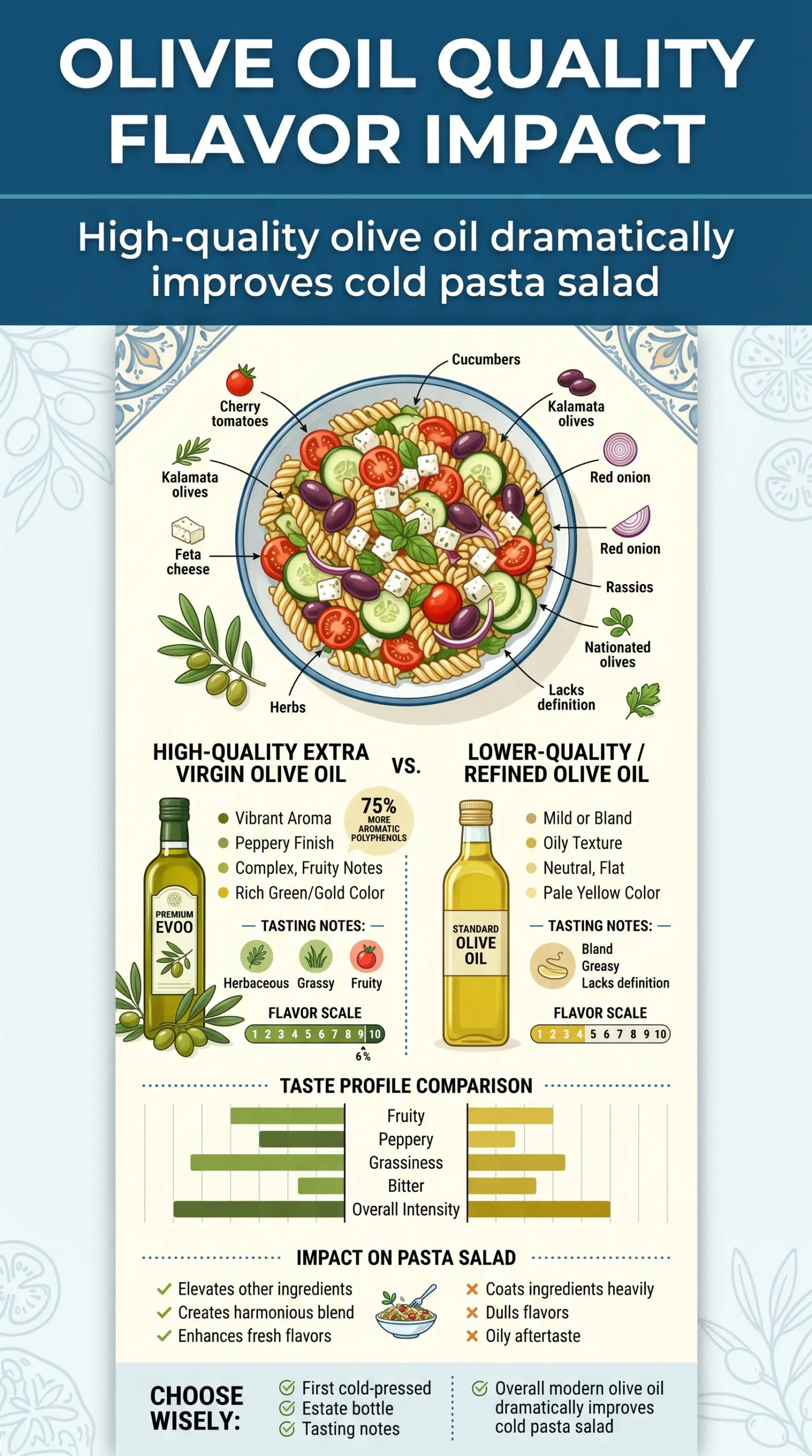 Mediterranean Pasta Salad colorful herb-packed