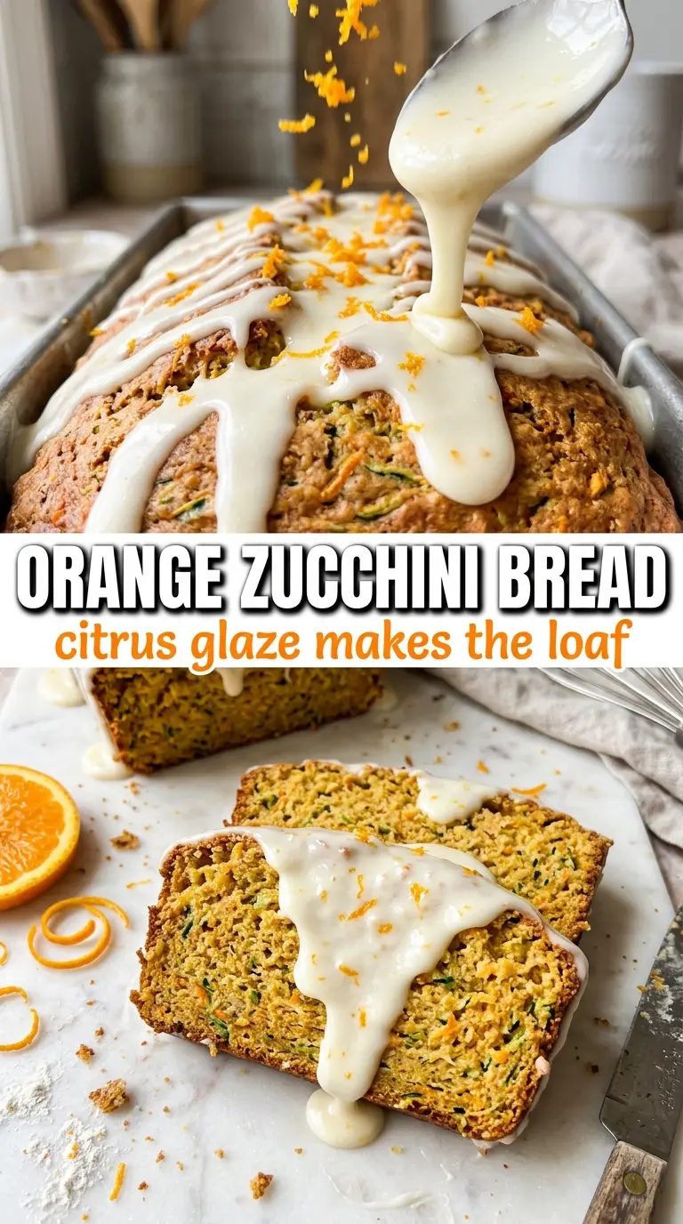 Slice of zucchini bread on a plate