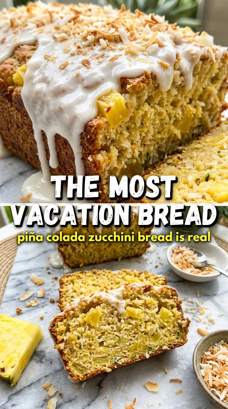 Slice of zucchini bread on a plate