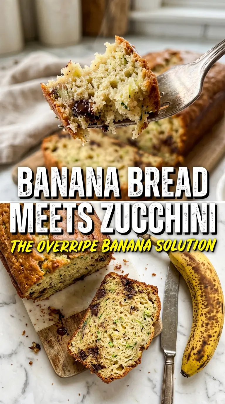 Slice of zucchini bread on a plate