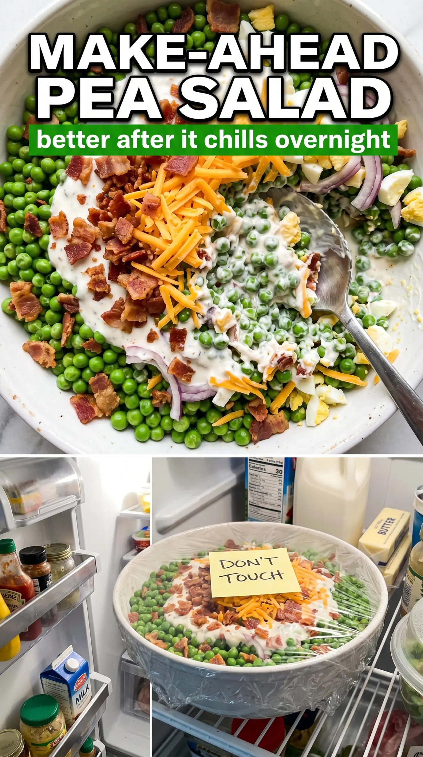 Prepared recipe ready to serve