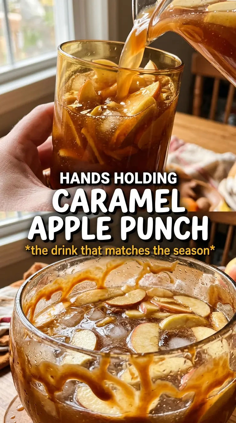 Caramel Apple Punch caramel-apple spiced