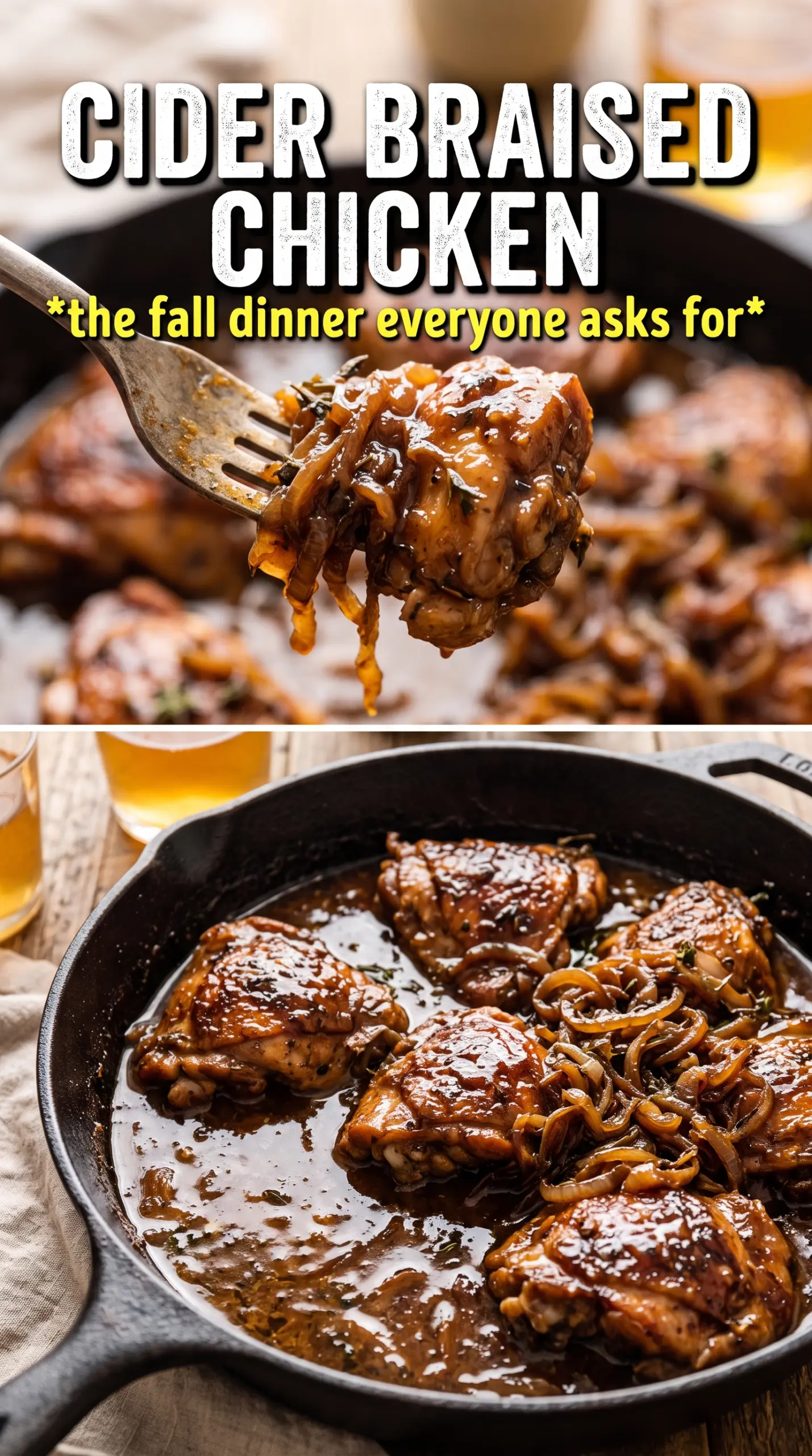 Prepared recipe ready to serve