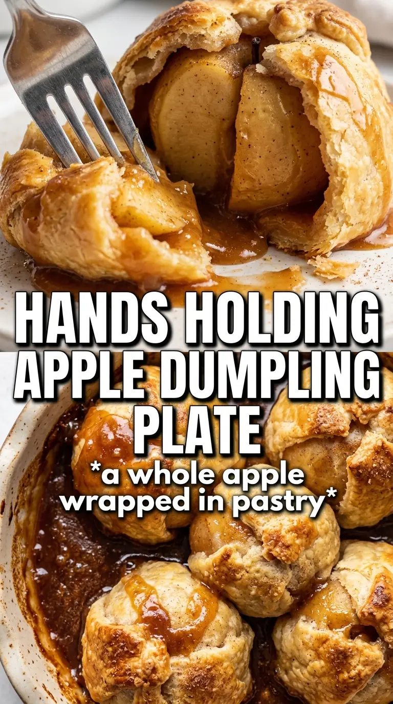 Pennsylvania Dutch Apple Dumplings golden, syrupy, tender