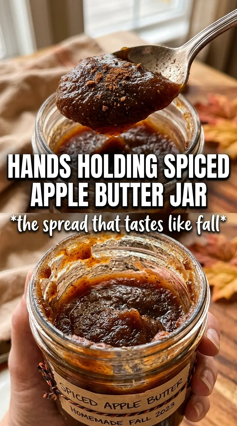 Spiced Apple Butter smooth velvety spread
